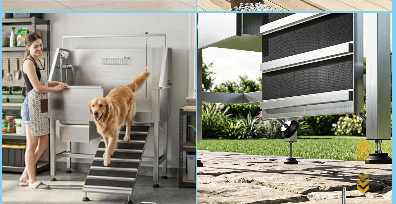 Stop Wrestling with Bath Time: The 46-Inch Dog Wash Station That Changes Everything 🐕🛁