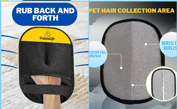 Pet Hair Everywhere? This Reusable Glove Makes It Disappear in Seconds 🐶🐱