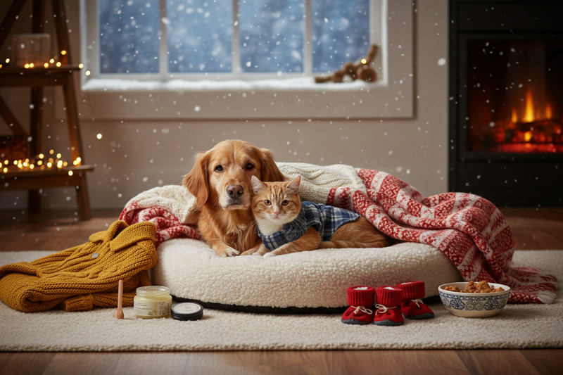 Winter Pet Essentials: Must-Have Products to Keep Your Pets Warm and Comfortable