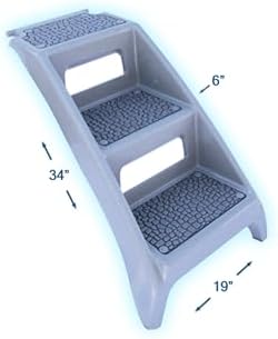 Booster Bath Elevated Portable Pet Bathing and Grooming Dog Bath Tub, Teal, Large, Steps Combo - Image 3