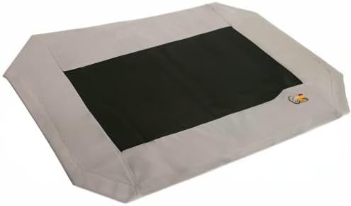 K&H Pet Products Original Pet Cot Replacement Cover Taupe/Black Medium 32 X 25 - Image 9