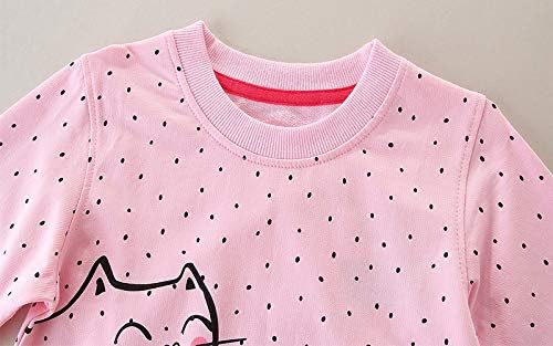 Bumeex Toddler Girl Sweatshirt Clothes Outfit, Cotton Crewneck Christmas - Image 4