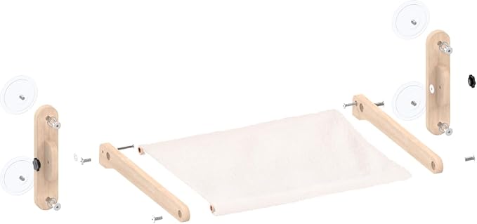 LuLu's World Cat Window Perch for Large Cats Inside - Image 7