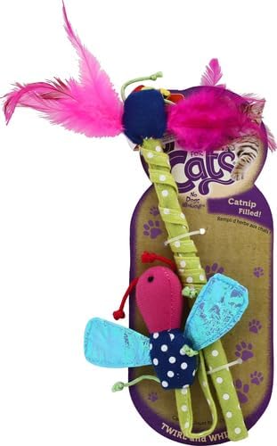 Hartz Just For Cats Twirl and Whirl Interactive Cat Toy Wand, All Breed Sizes - Image 4