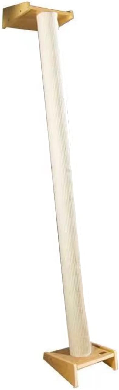 SHENGOCASE Modern 78.7“ Tall Leaning Cat Tree Tower Scratching Post Pillar - Image 7