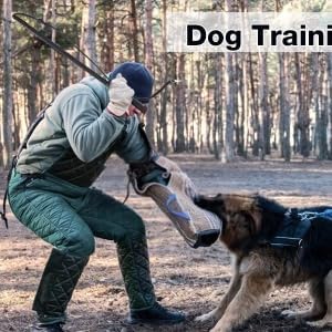 Pssopp Cowhide Dog Agitation Whip, Dog Teaser Wand Dogs Training Whip Outdoor - Image 2