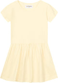 Mud Kingdom Little Girls Dresses Cotton Summer Holiday Cute Cat Dress Short by MudKingdom