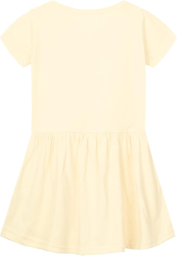 Mud Kingdom Little Girls Dresses Cotton Summer Holiday Cute Cat Dress Short - Image 2