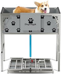 Portable Foldable Dog Bathtub, 300 lb Capacity for Medium and Large Dogs by Dogvingpk