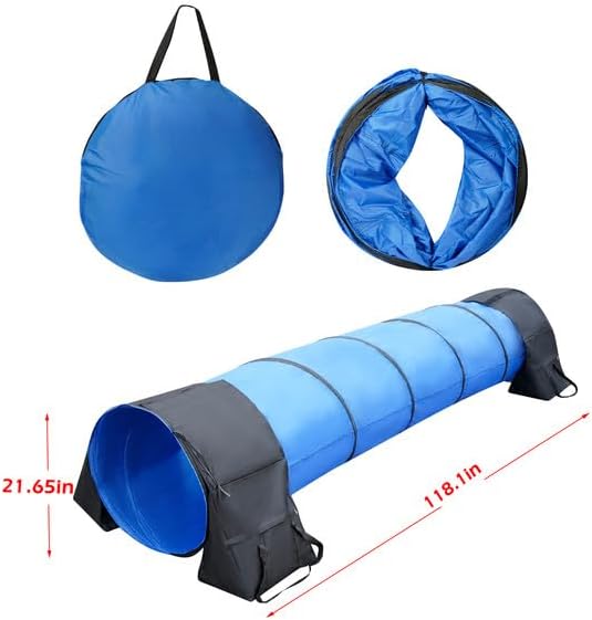 Rain Queen 10 Foot Dog Agility Tunnel - Image 3