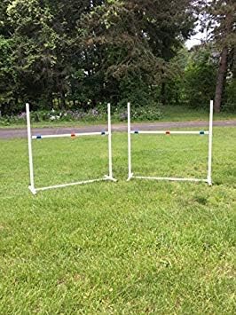Dog Agility Equipment Single Bar Jumps | Set of 2 Jumps - Image 2