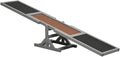 Dog Agility Seesaw with High Traction Anti-Slip Sand Grain Asphalt Felt Surface by Unknown