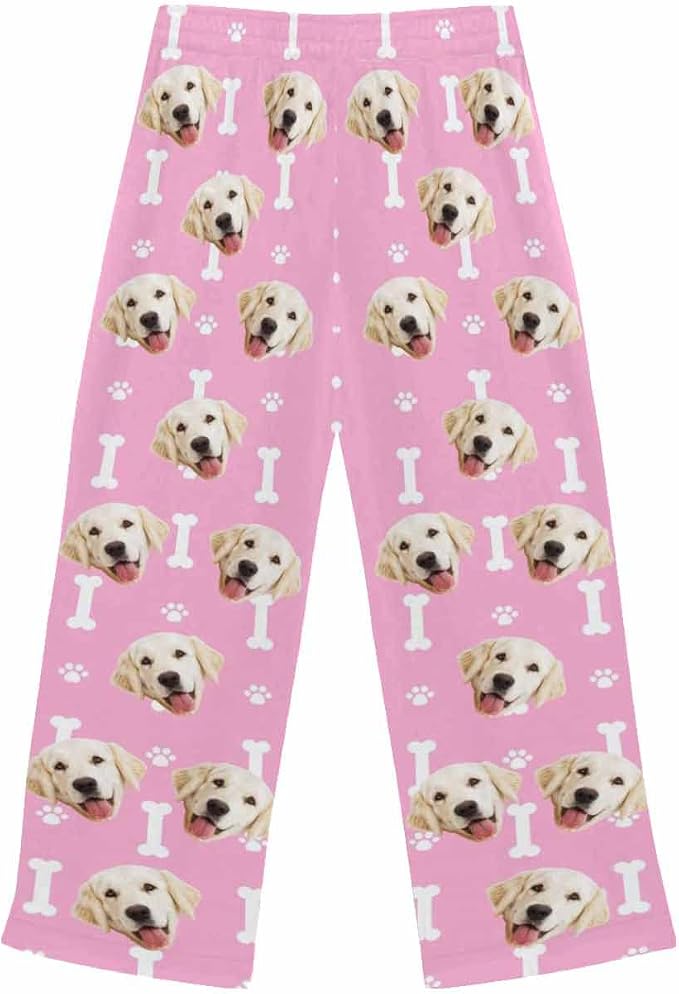 Custom Face Pajamas Pants Personalized Nightwear Bottoms - Image 3