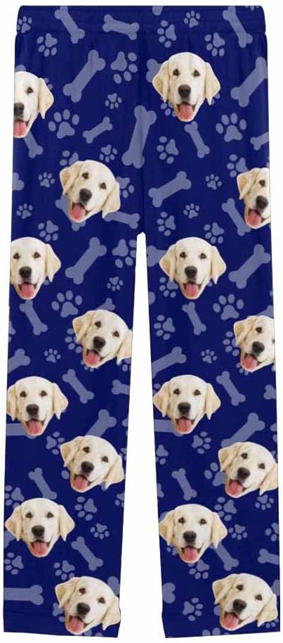 Custom Face Pajamas Pants Personalized Sleepwear Bottoms - Image 3