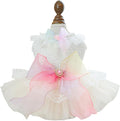Fashion Sweet Puppy Dog Blingbling Princess Skirt Pet Dog Lace Cake Camisole by MaruPetyourkidsfriends