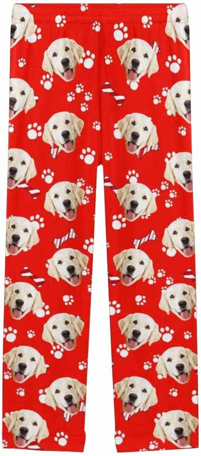 Custom Face Pajamas Pants Personalized Nightwear Bottoms - Image 3