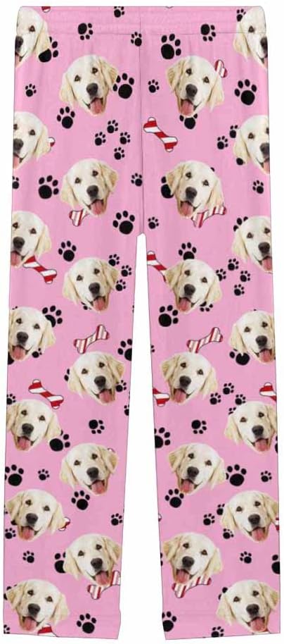 Custom Face Pajamas Pants Personalized Nightwear Bottoms - Image 3