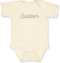 COUPLEHOODIES Personalized Baby Onesie Bodysuit – Custom Embroidery Gift by COUPLEHOODIES