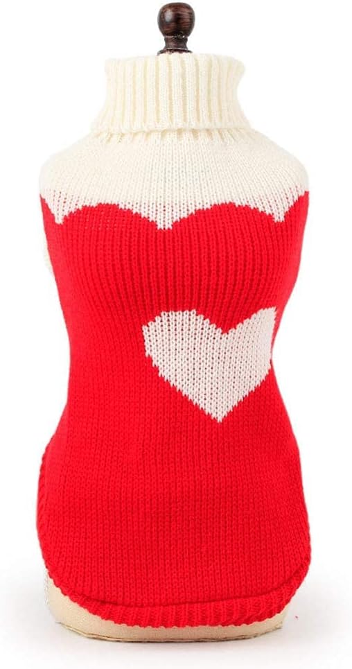 CHBORCHICEN Pet Dog Sweaters Classic Knitwear Turtleneck Winter Warm Puppy - Image 7