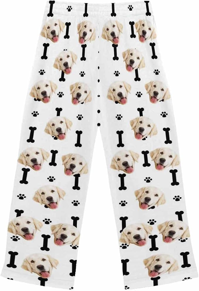 Custom Face Pajamas Pants Personalized Nightwear Bottoms - Image 3