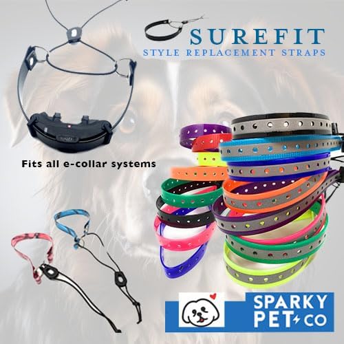 Sparky Pet Co - ECollar Replacement Strap - Bungee Dog Collar - Waterproof - - Image 9