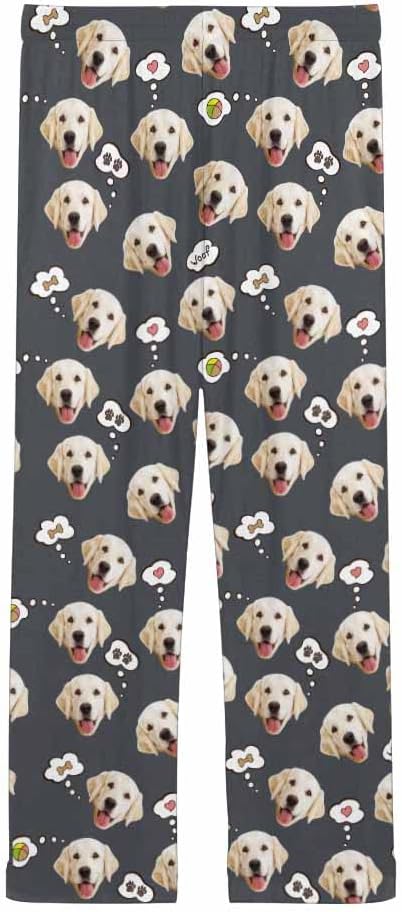 Custom Face Pajamas Pants Personalized Sleepwear Bottoms - Image 4