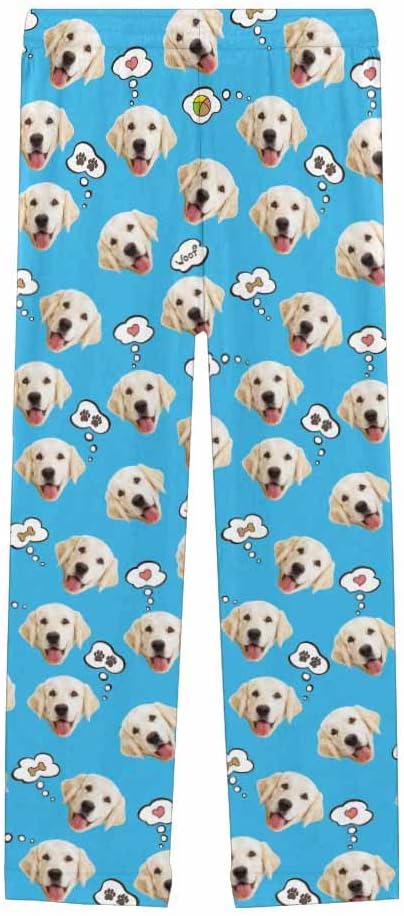 Custom Face Pajamas Pants Personalized Sleepwear Bottoms - Image 3