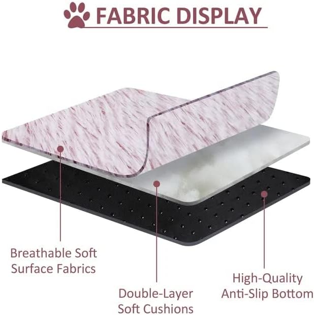 Cat Bed Round Fluffy Hooded Cat Bed Cave, Anti-Anxiety Cave Bed - Image 4