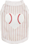Petitebella Baseball Heart Puppy Dog Shirt by Petitebella