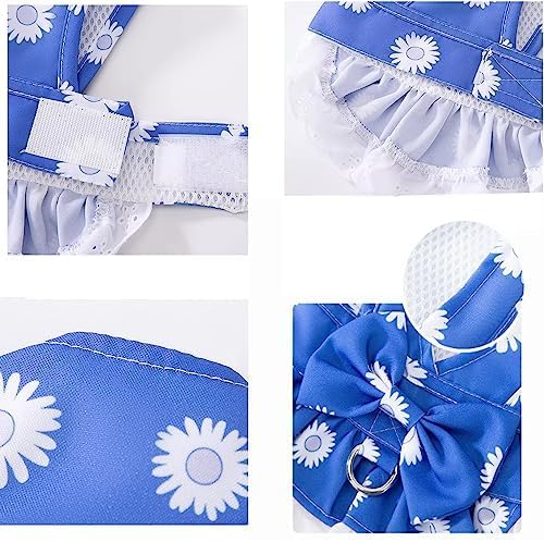 Floral Dog Dress with Leash Set - Image 3