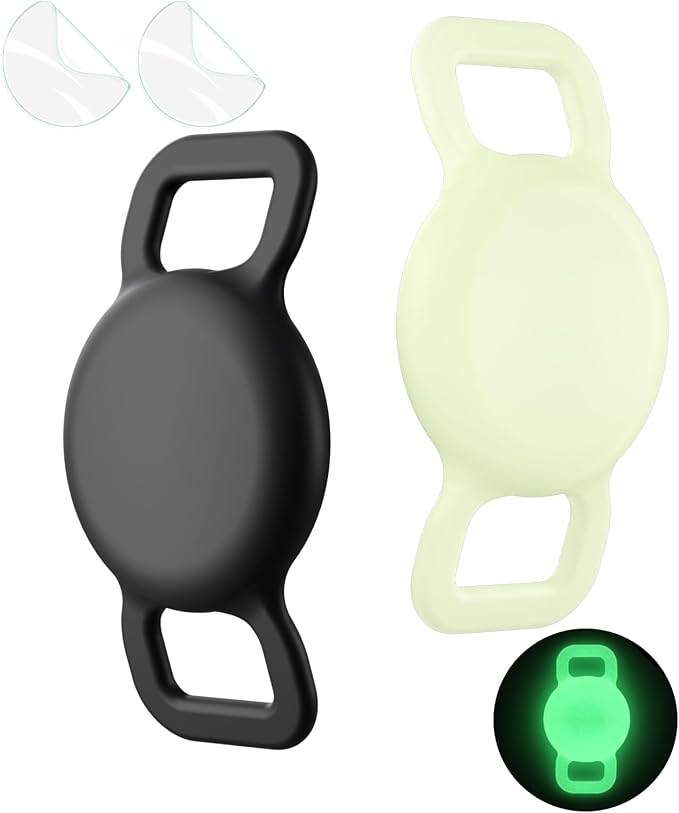 Cat Collar Holder for Airtag, Cat & Small Dog Harness Case for Air Tag by WHALEZON