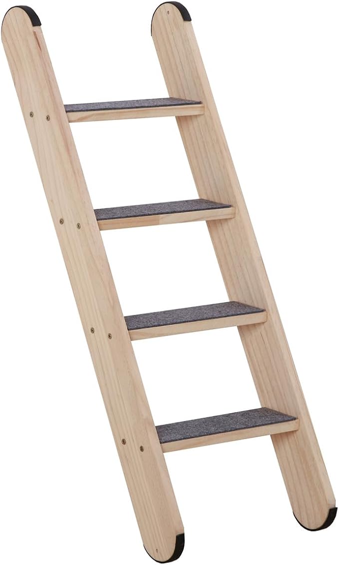 SHENGOCASE Solid Wood Wall Leaning Cat Ladder by SHENGOCASE