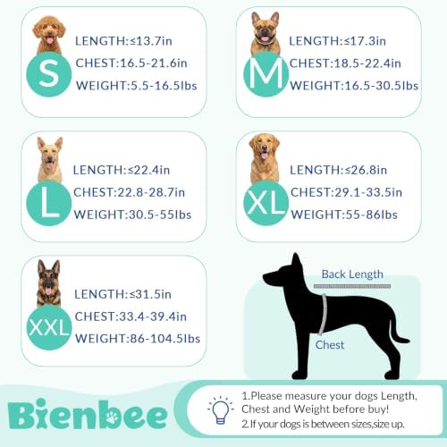 Dog Bathrobe, Super Absorbent for Small to Large Dogs, Lake Green M - Image 6