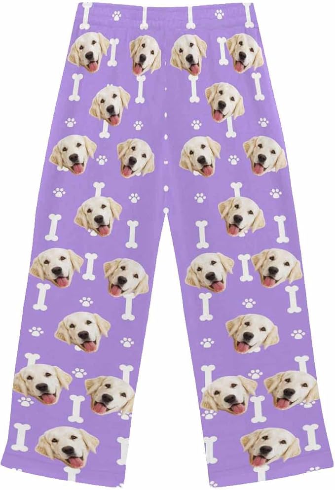 Custom Face Pajamas Pants Personalized Nightwear Bottoms - Image 3