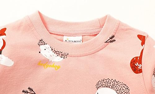 Bumeex Toddler Girl Sweatshirt Clothes Outfit, Cotton Crewneck Christmas - Image 4