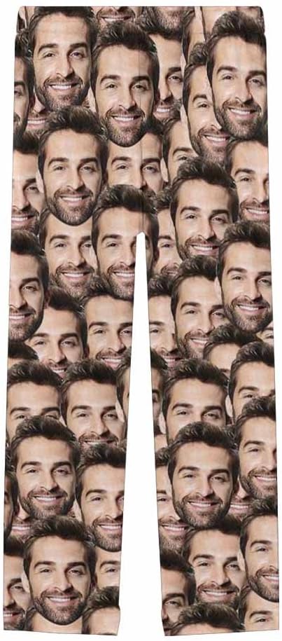 Custom Face Pajamas Pants Personalized Sleepwear Bottoms - Image 3