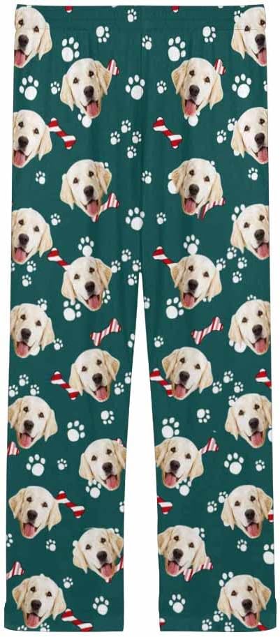 Custom Face Pajamas Pants Personalized Nightwear Bottoms - Image 4