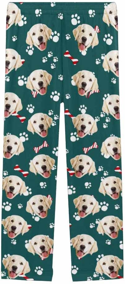 Custom Face Pajamas Pants Personalized Nightwear Bottoms - Image 3