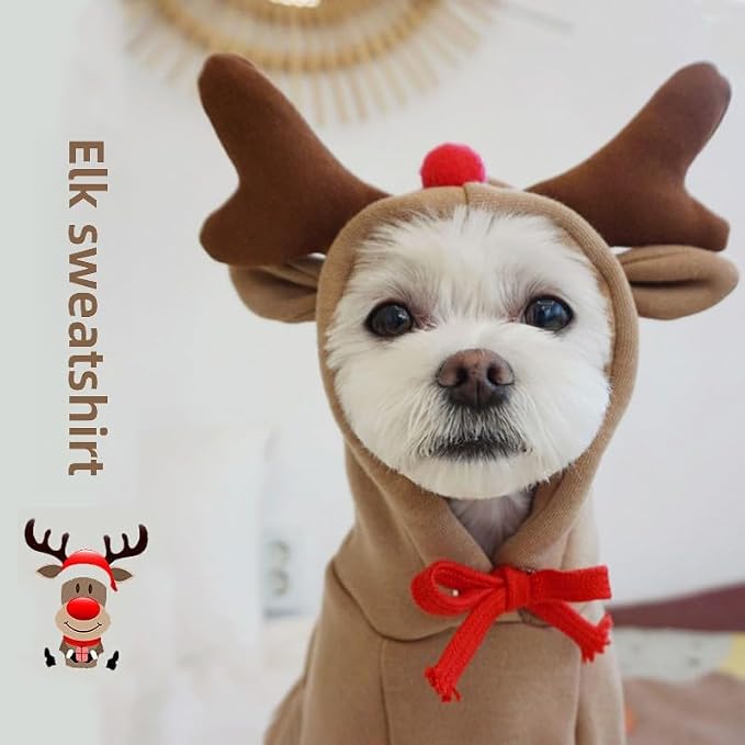 Dog Hoodies Cat Clothes Autumn Winter Sweatshirts Teddy Bulldog Bulldog - Image 2