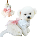 White Small Dog Wedding Dress by Anelekor