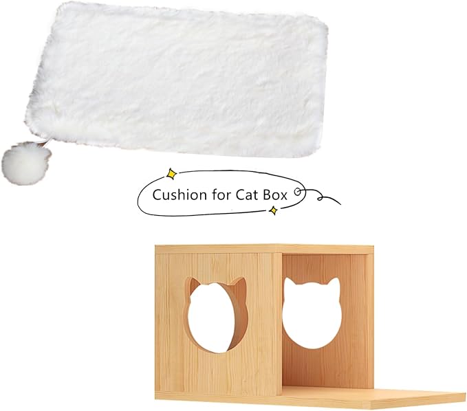 SHENGOCASE 10.6" x 17.5" Faux Rabbit Fur Cat Dog Bed Cushion Pad Mat - Image 7