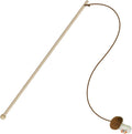 TTcat Cat Wand Toy for Indoor Cats, Wood Cat Stick Toy by TTCAT