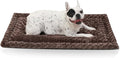 Washable Dog Bed Mat Dog Crate Pad Soft Fluffy Pet Kennel Beds Dog Sleeping by Exsnugypetproducts