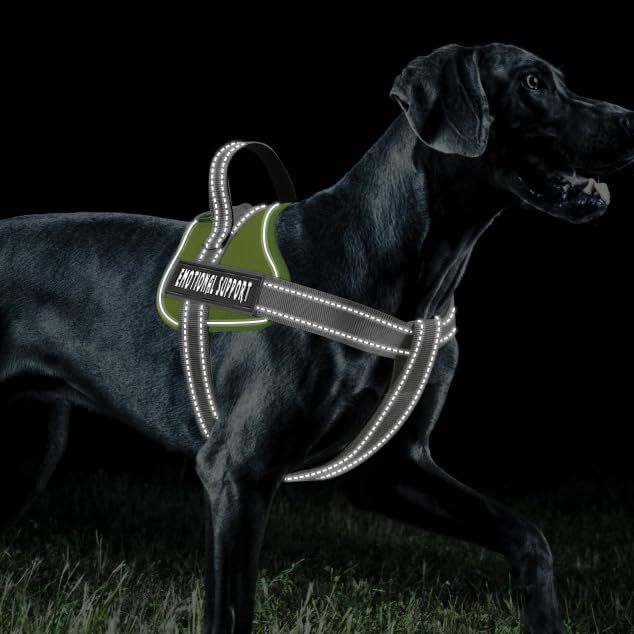 voopet Emotional Support Dog Harness, Professional Service Dog Vest Harness - Image 4