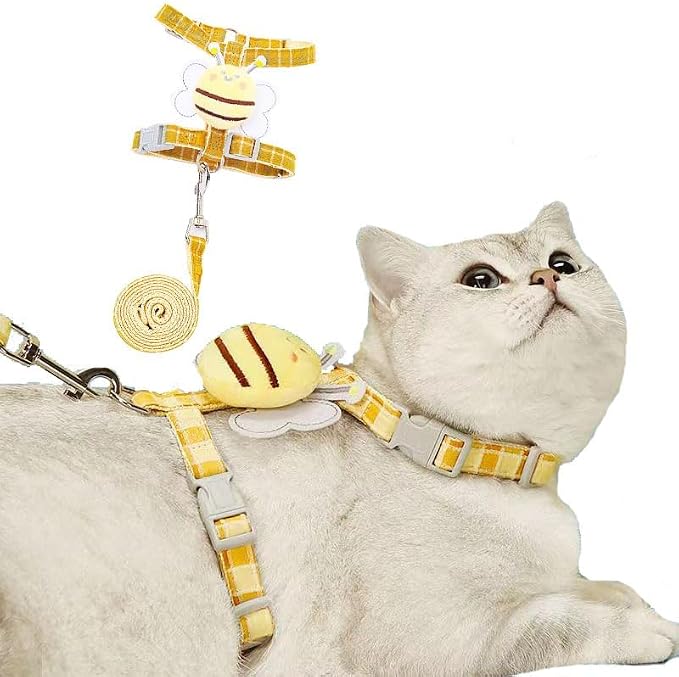Cat Harness & Leash Set, Cats Escape Proof - Image 2