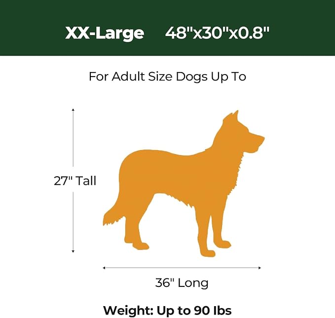 BALANCE Dog Crate Pad, Dog Foam Crate Mat Kennel Pad, Washable Water-Resistant - Image 5