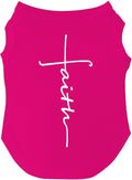 Faith Cross Dog Tee Shirt Sizes by TeesTails