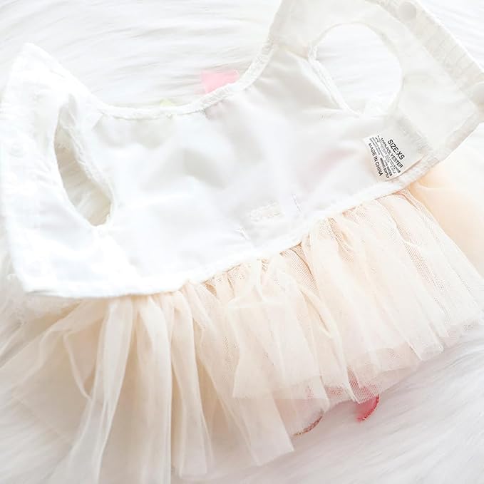 Fashion Sweet Puppy Dog Blingbling Princess Skirt Pet Dog Lace Cake Camisole - Image 3