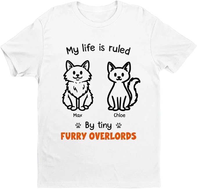 Personalized Family Shirt Gift for Dog Cat Dad Mom Pet Lovers on Fathers by Unknown