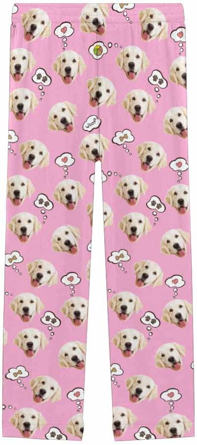 Custom Face Pajamas Pants Personalized Sleepwear Bottoms - Image 3